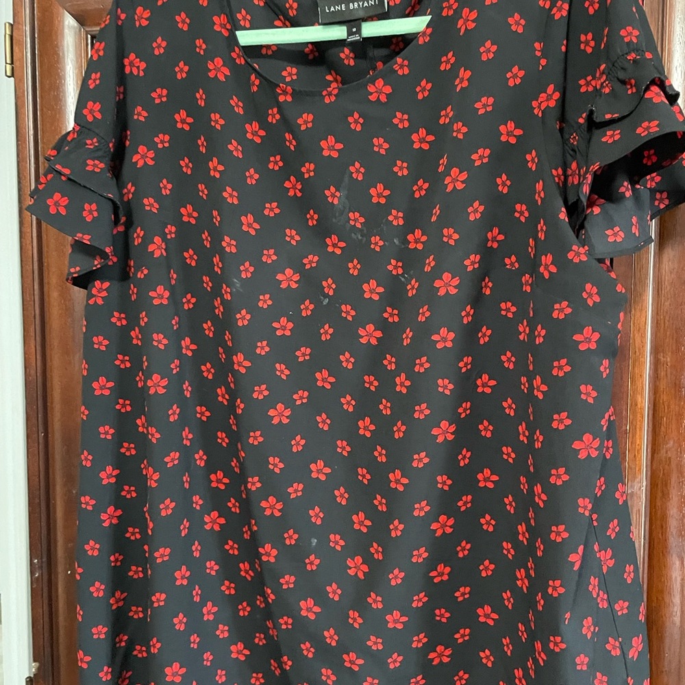 Lane Bryant Short Sleeve Top